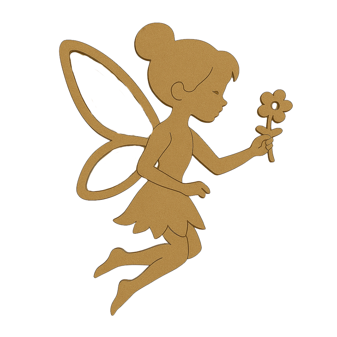 CrafTreat 3D Shaker Chipboard - Fairy
