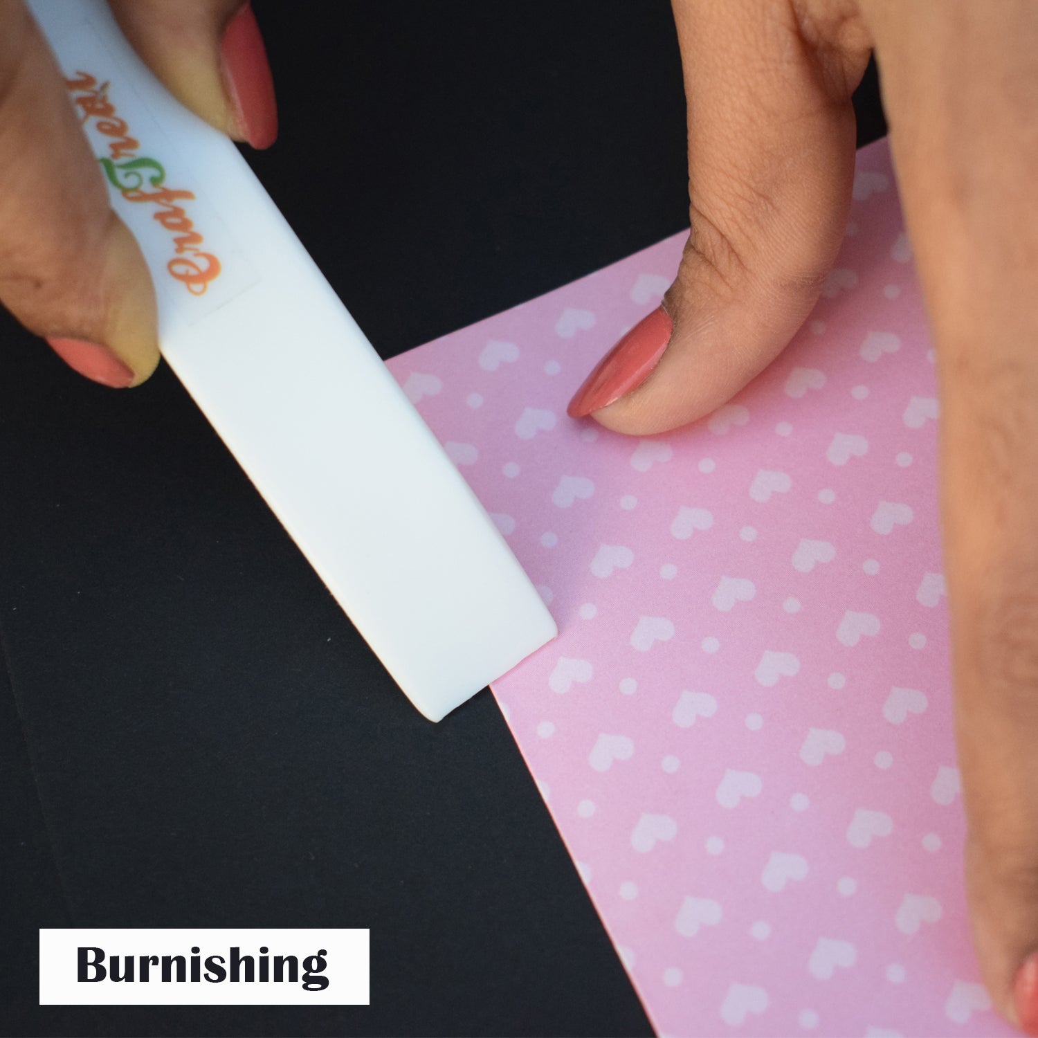 Craftreat Teflon Bone Folder Set - Large and Ergo Square - 2 Pcs