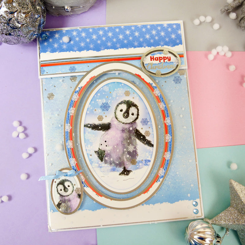 Penguin Party Luxury Topper Set