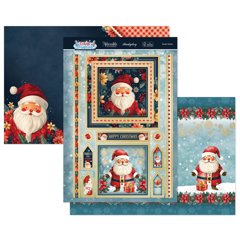 Santa Smiles Luxury Topper Set