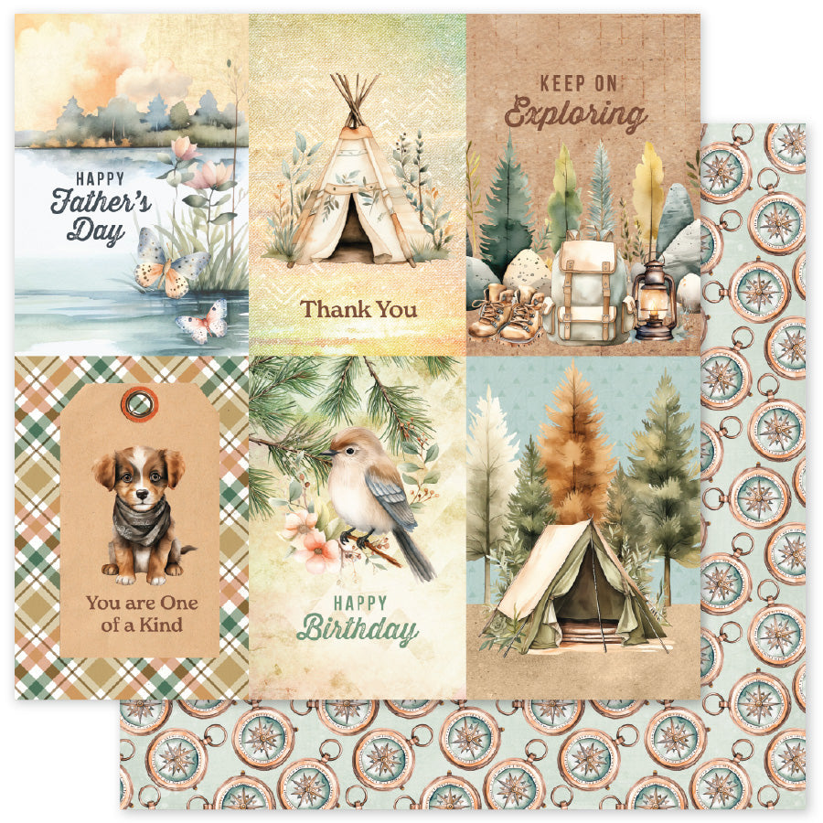 Campfire Tales C 12x12 Paper (12 pc Bulk Pack) 36742