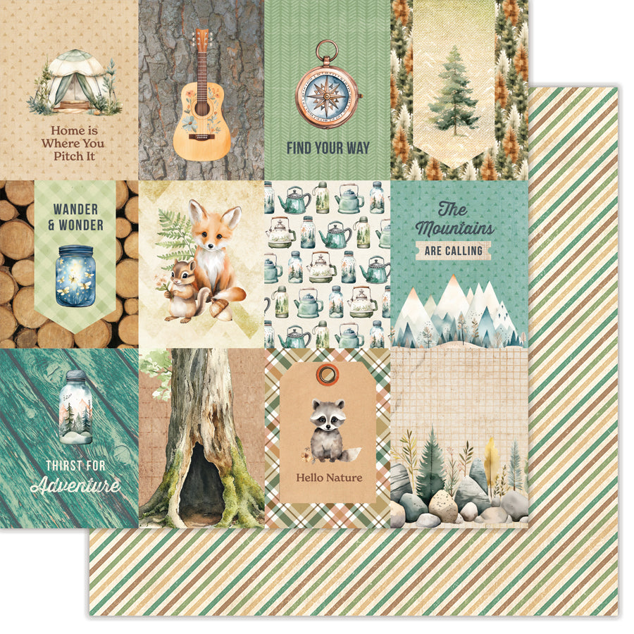 Campfire Tales E 12x12 Paper (12 pc Bulk Pack) 36748
