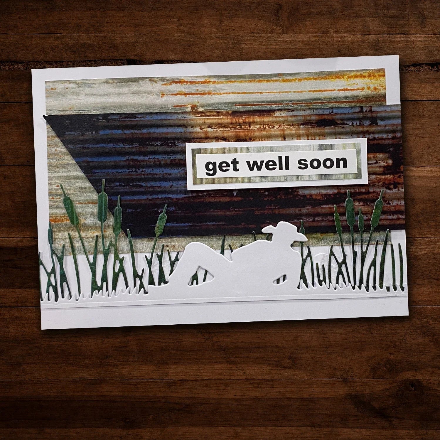 Cattails Border Metal Cutting Die 23158