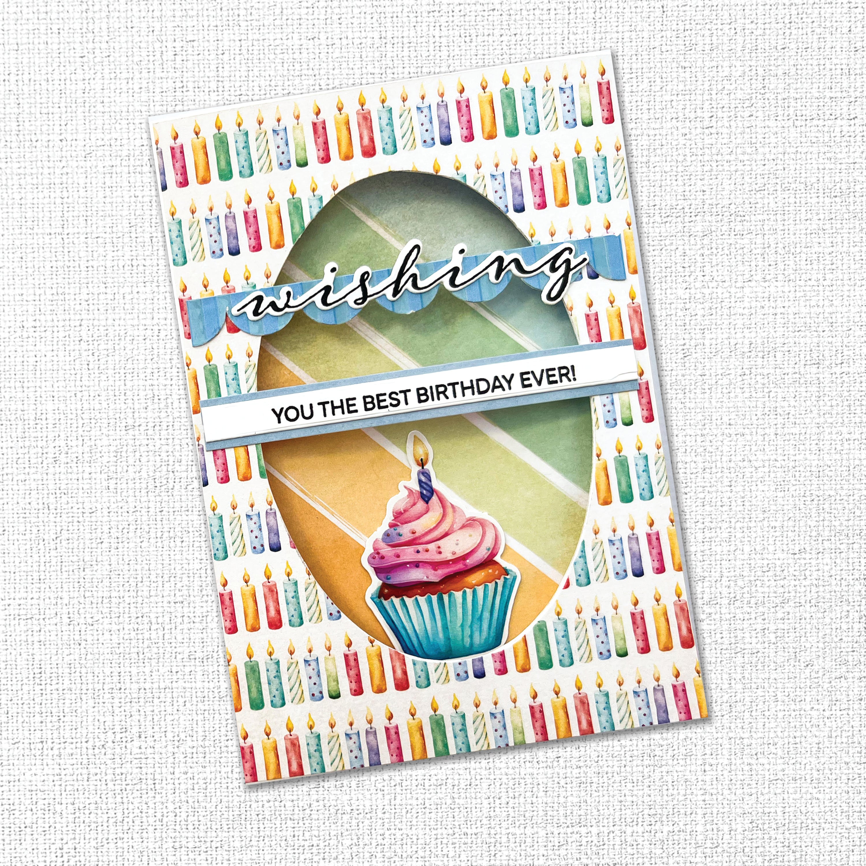 Wishing & Sending Sentiments Clear Stamps 34395