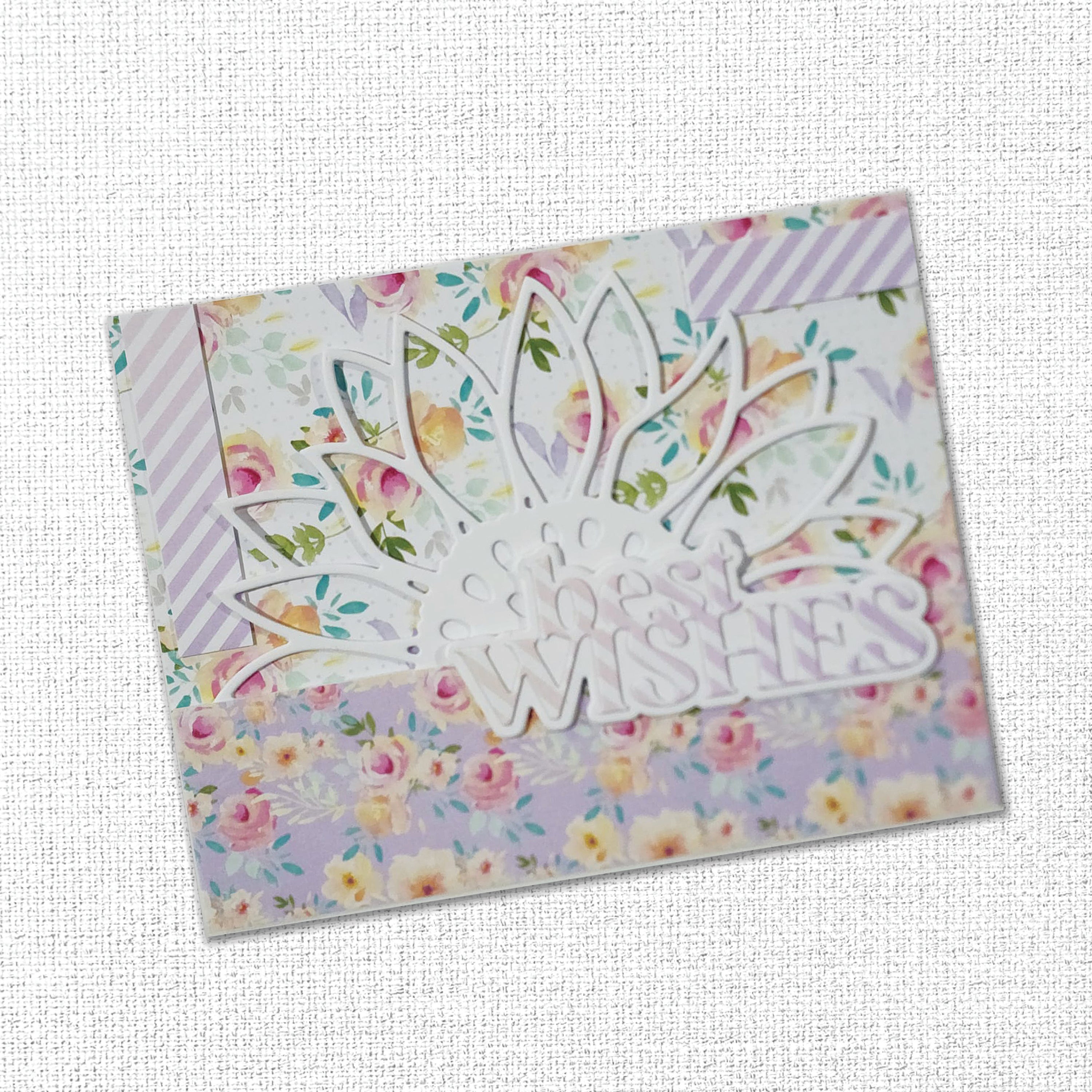 Best Wishes Large Layered Metal Cutting Die 33930