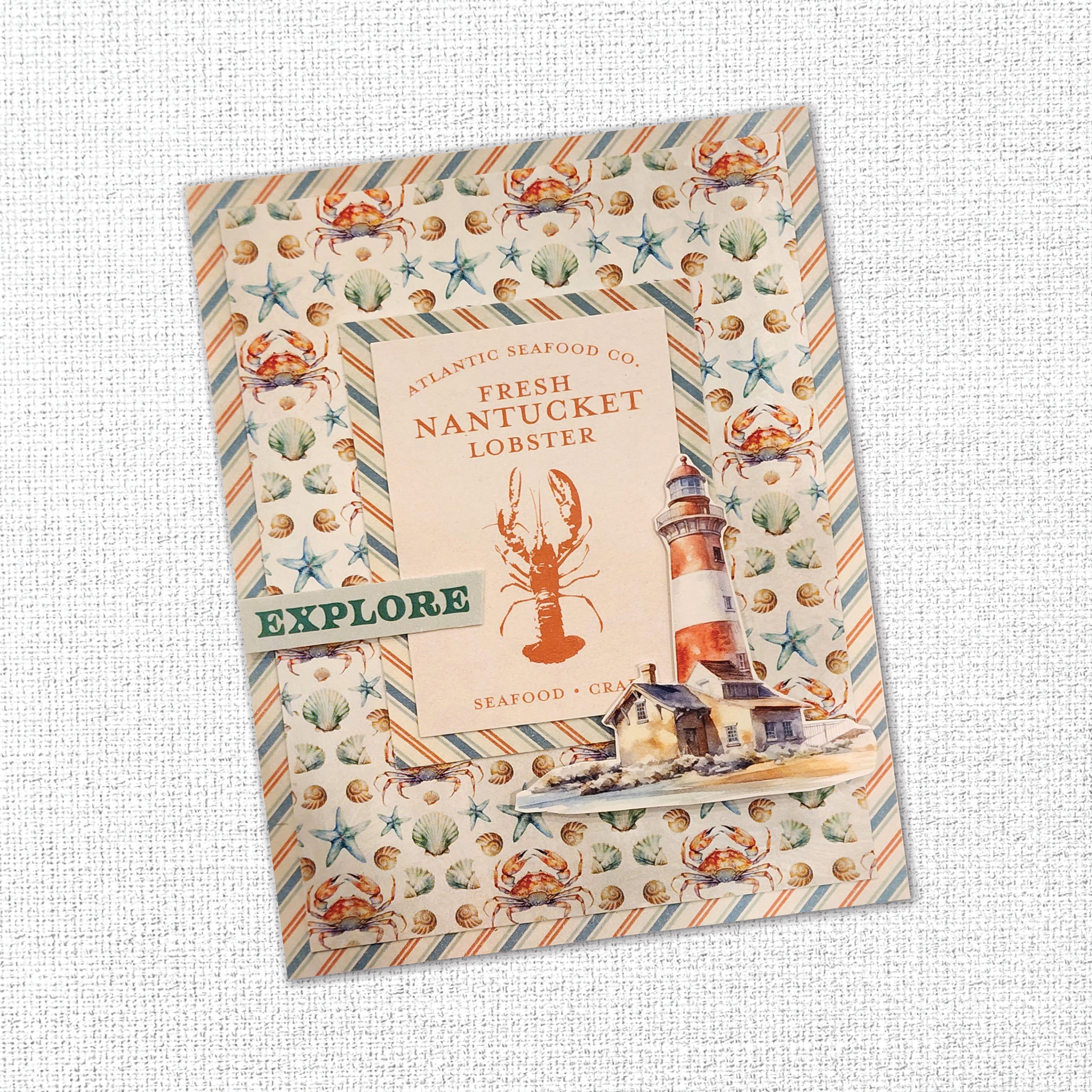 Seaside Memories Basics 6x6 Paper Collection 33795