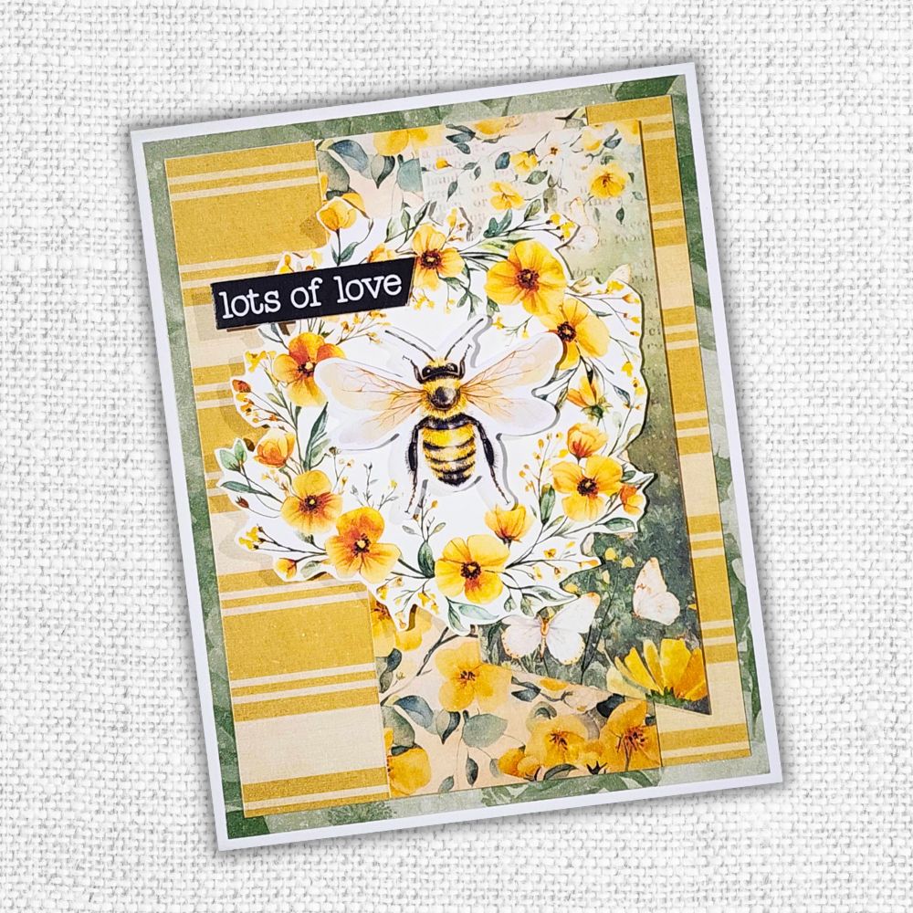 Bees & Butterflies Papercuts Cardmaking Kit January 2025 33951