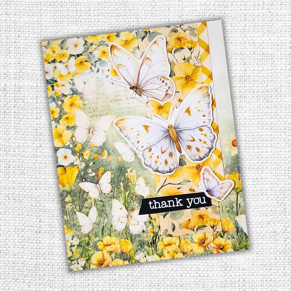 Bees & Butterflies Papercuts Cardmaking Kit January 2025 33951