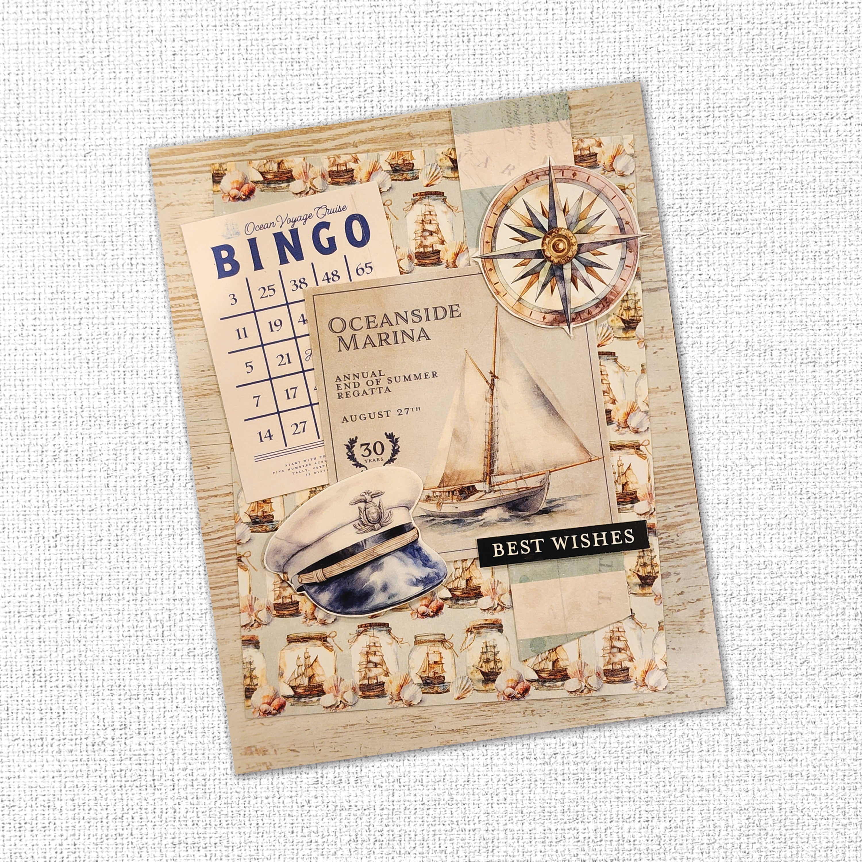 Seaside Memories Basics 6x6 Paper Collection 33795