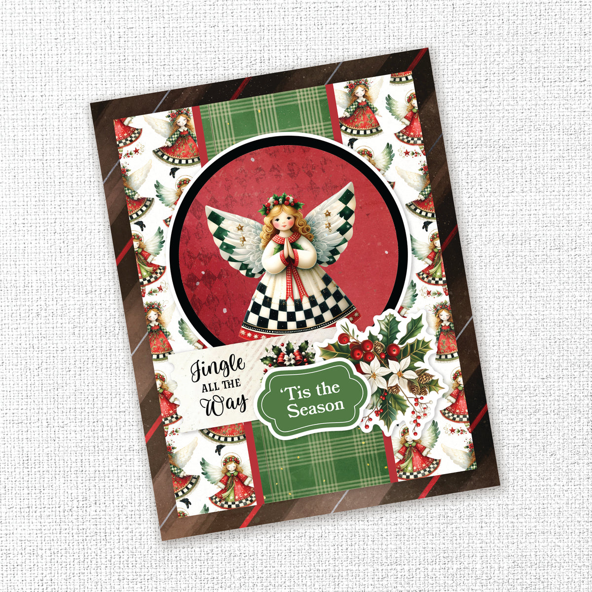 Christmas Wishes B 12x12 Paper (12 pc Bulk Pack) 37090