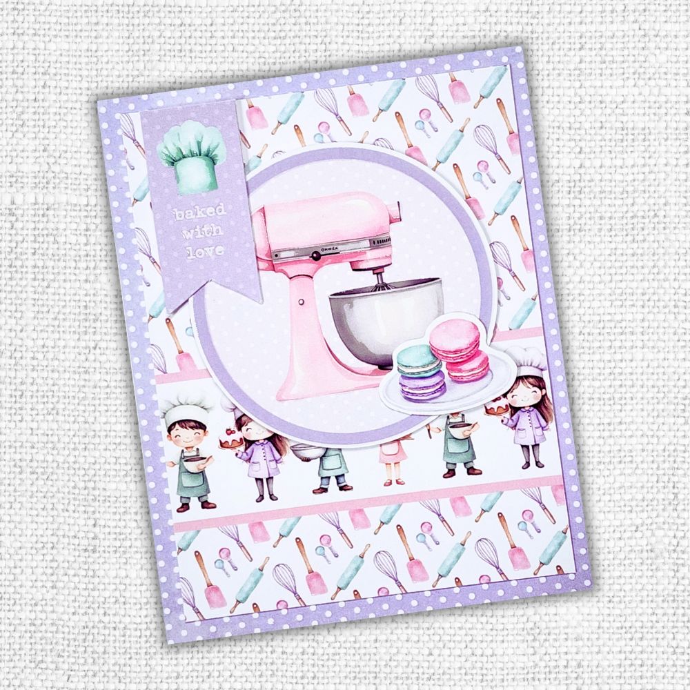 Little Bakers Patterns 12x12 Paper Collection 35023