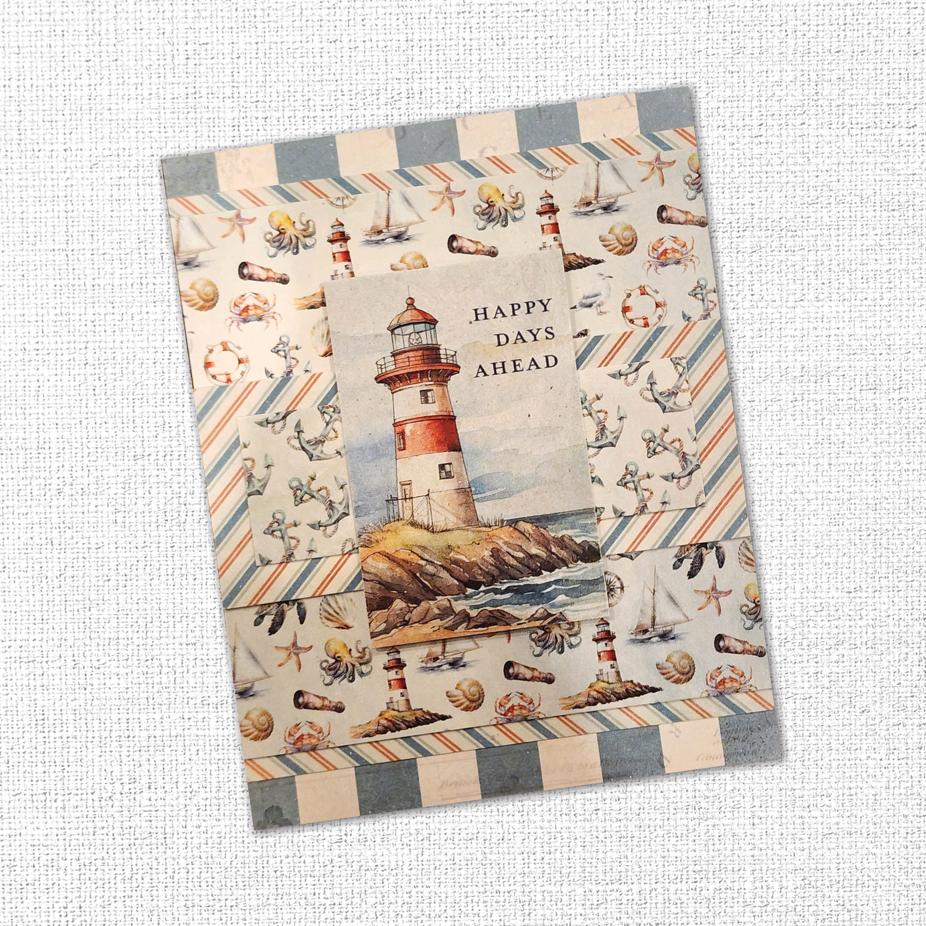 Seaside Memories Basics 12x12 Paper Collection 33774