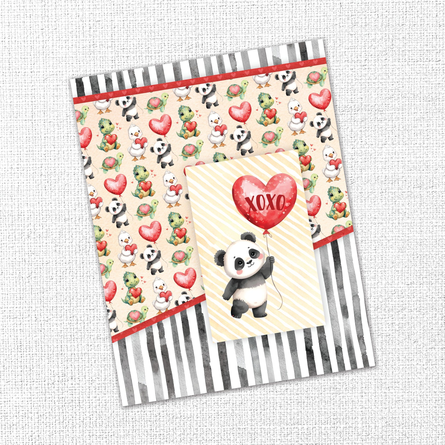 Perfect Pairs 6x8" Tags & Tickets Embossed Die Cuts 35842