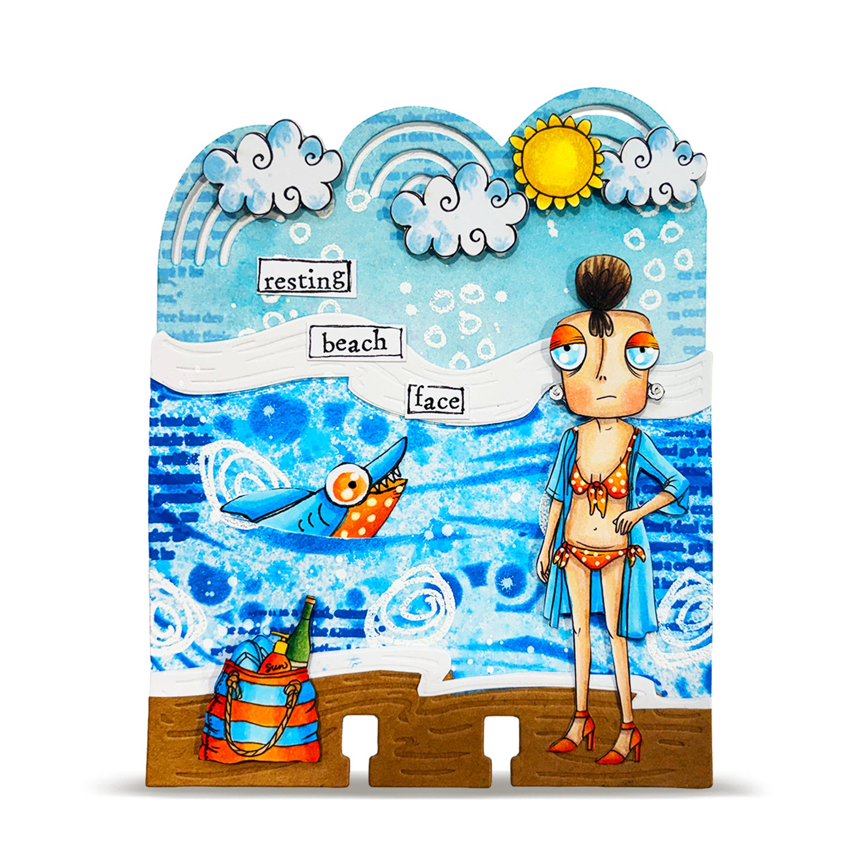 AALL and Create - A7 - Stamp Set - Salty Dee