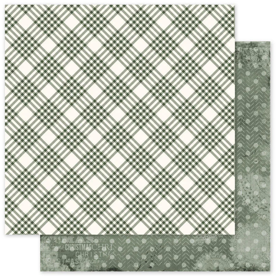 Christmas Holly Basics F 12x12 Paper (12pc Bulk Pack) 35160