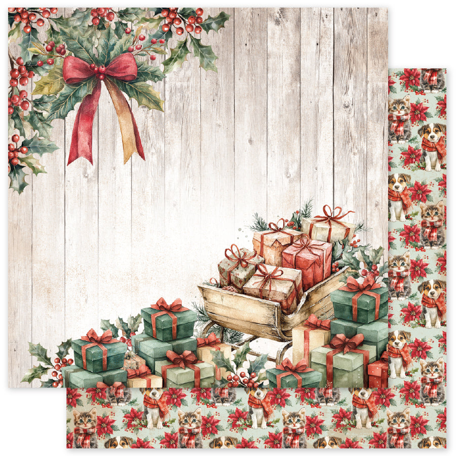 Christmas Tree Farm C 12x12 Paper (12pc Bulk Pack) 35262