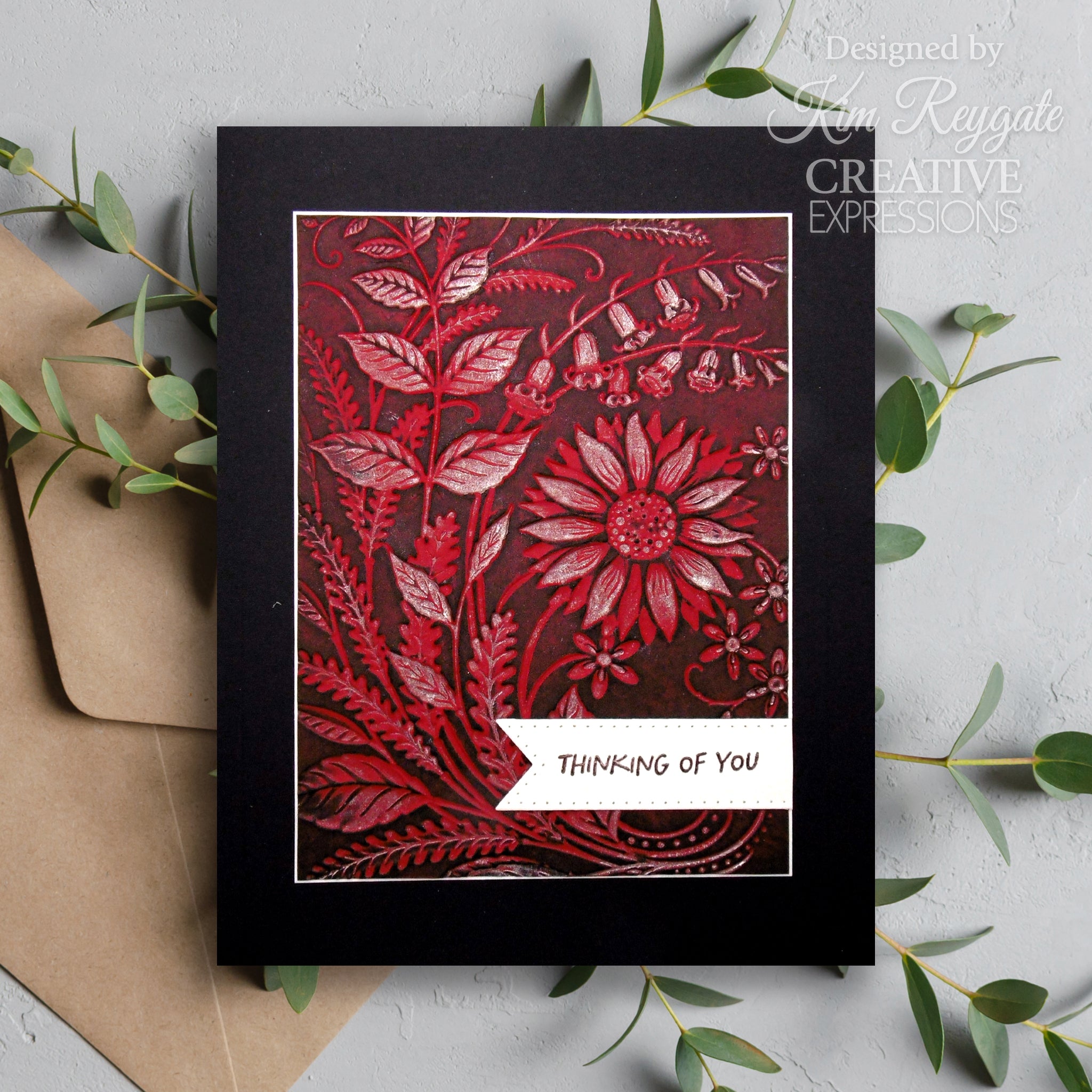 Creative Expressions Sunshine Serenade 5 in x 7 in 3D Embossing Folder