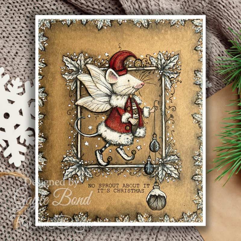 Pink Ink Designs Twist & Sprout 6 in x 8 in Clear Stamp Set