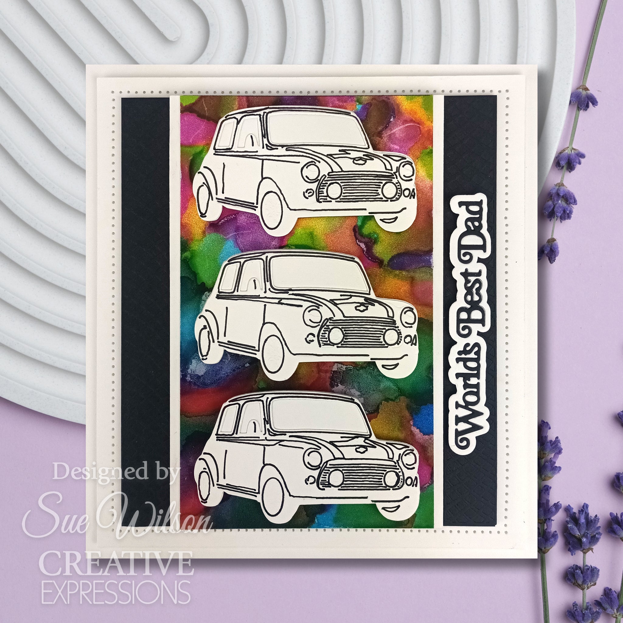 Creative Expressions Sue Wilson Dream Car Collection Classic Cars Craft Die