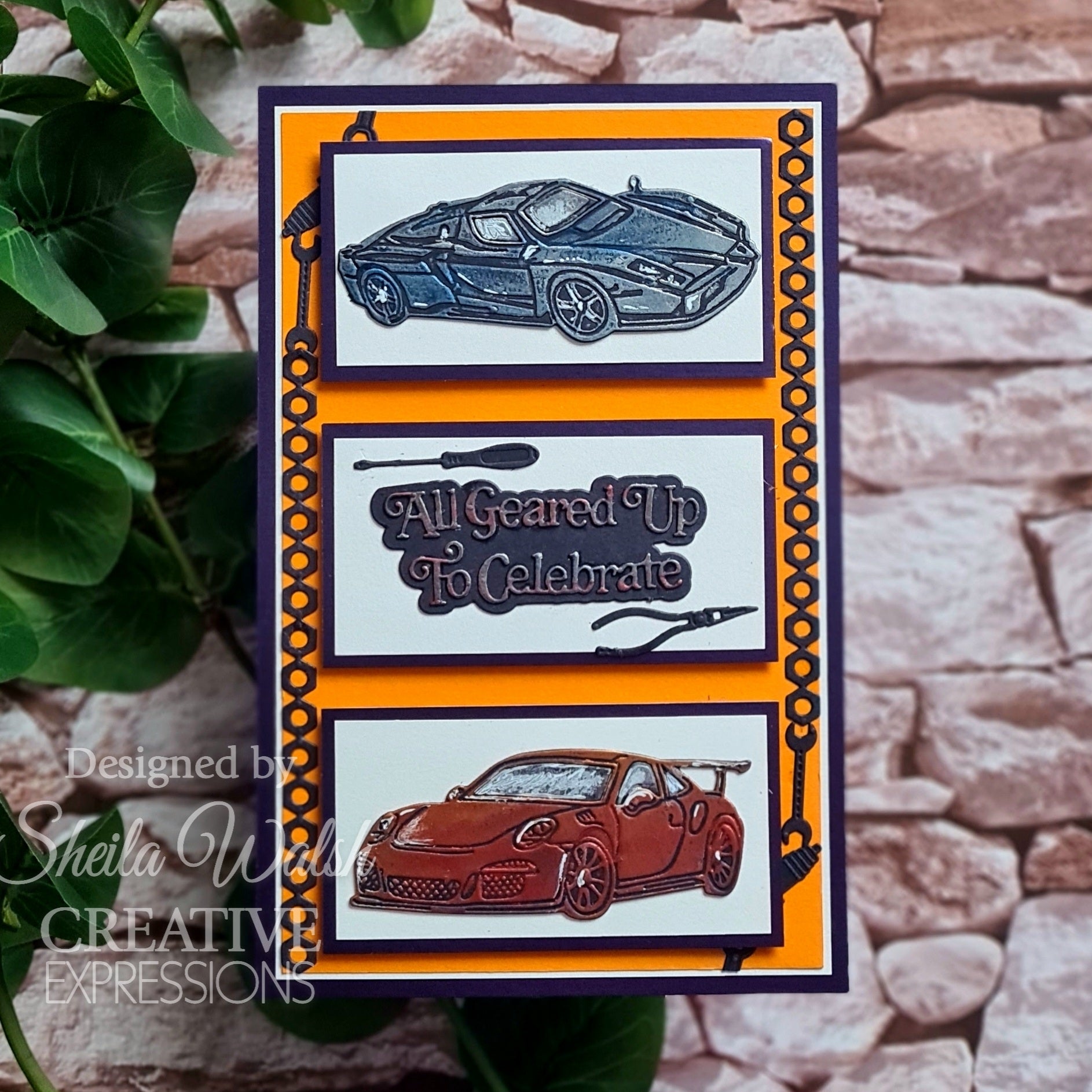 Creative Expressions Sue Wilson Dream Car Collection Assorted Tool Borders Craft Die