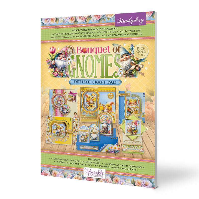 Deluxe Craft Pads - A Bouquet of Gnomes