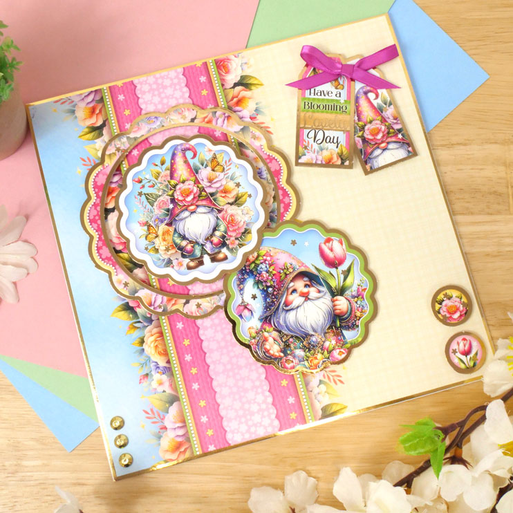 Deluxe Craft Pads - A Bouquet of Gnomes