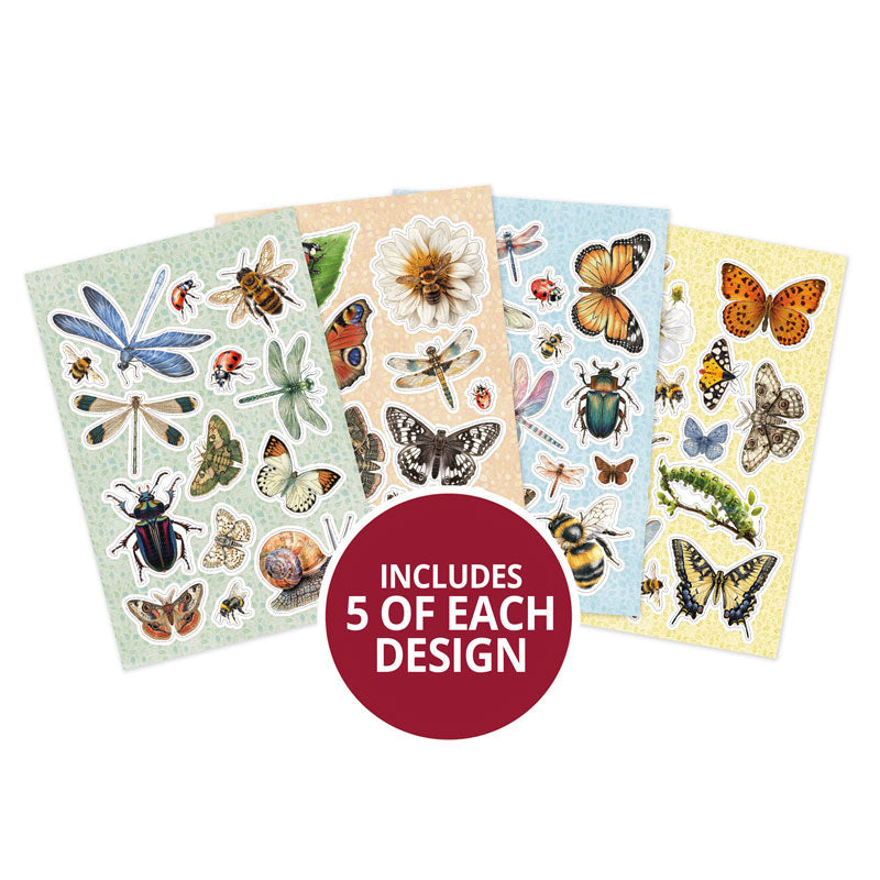 Delightful Die-Cuts - Garden Visitors