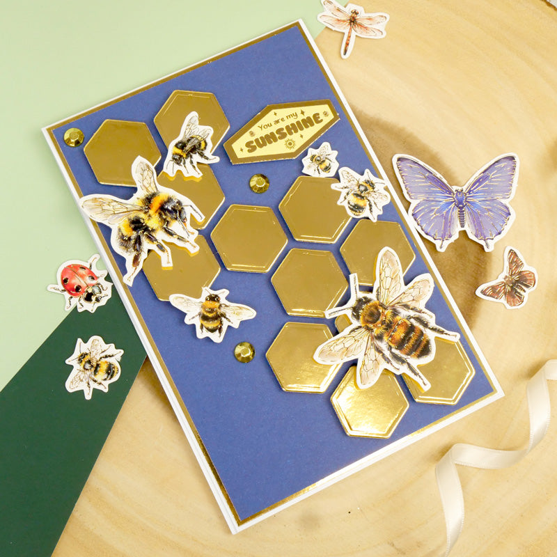 Delightful Die-Cuts - Garden Visitors