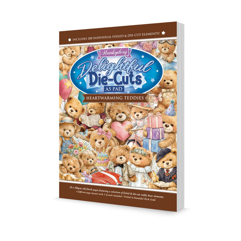 Delightful Die-Cuts - Heartwarming Teddies