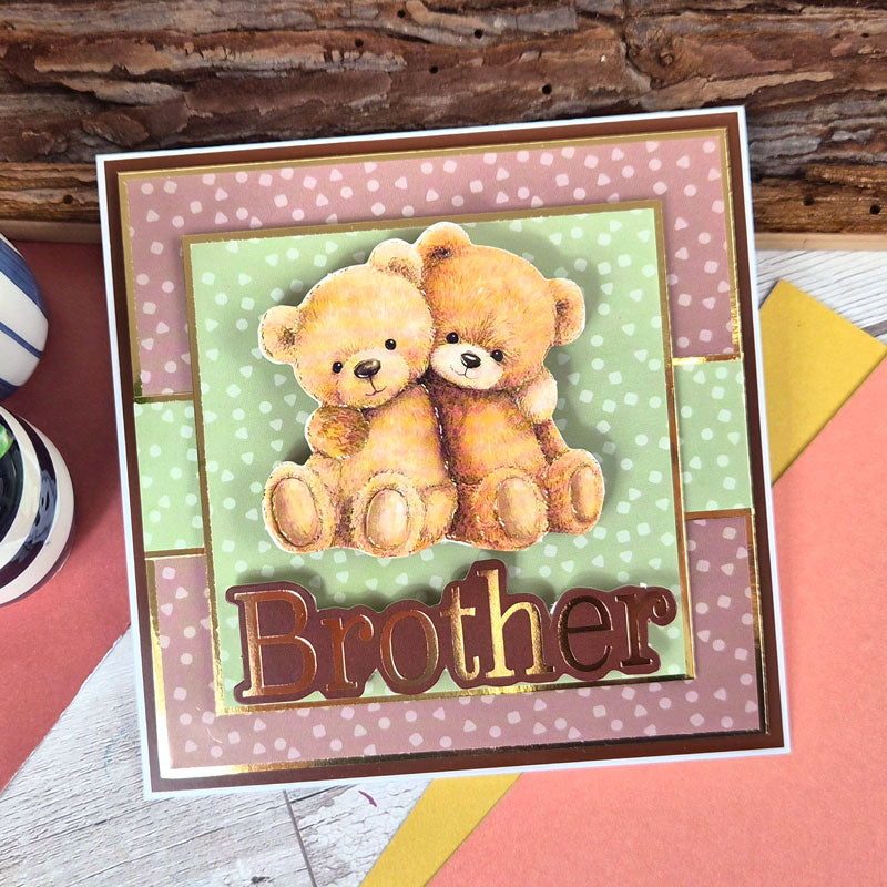 Delightful Die-Cuts - Heartwarming Teddies