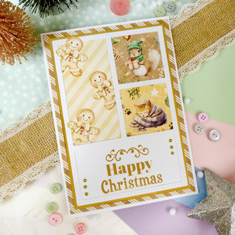 Duo Design Paper Pads - Christmas Cuties & Colourful Stripes