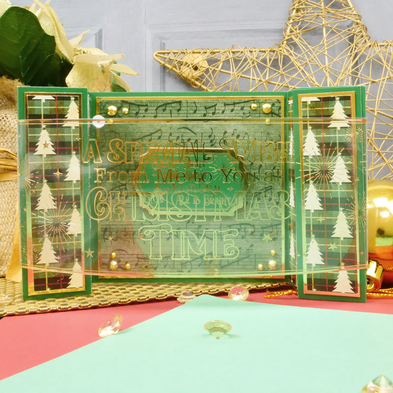 Duo Design Paper Pads - Traditional Christmas & Music Paper