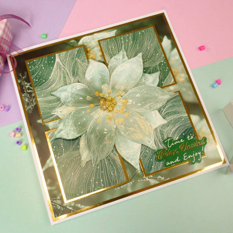 Duo Design Paper Pads - Frosted Flowers & Winter Breeze