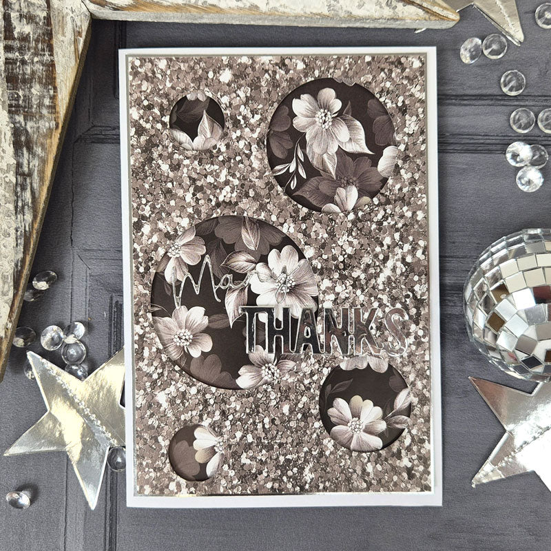 Duo Design Paper Pads - Silver Splendour & Glorious Glitter