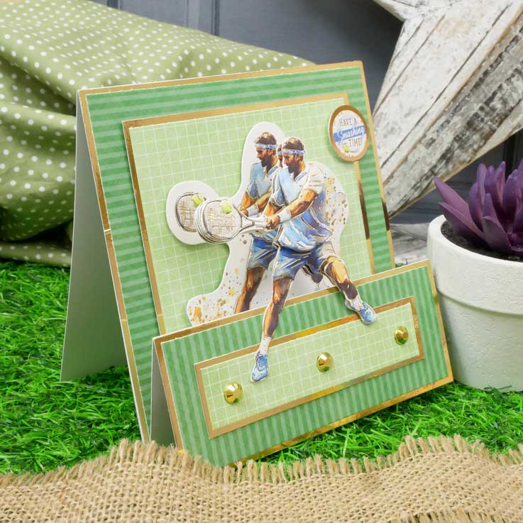 The Champions Decoupage Topper Sheet