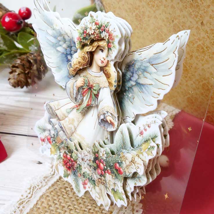 Christmas Blessings Decoupage Topper Sheet