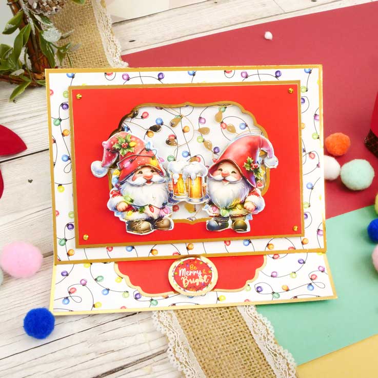 Christmas Cheer Decoupage Topper Sheet