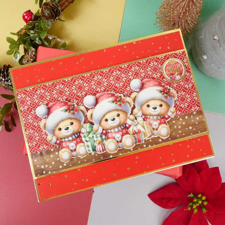 Christmas Cheer Decoupage Topper Sheet