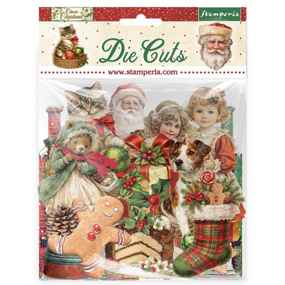 Art Journaling Selection - Classic Christmas