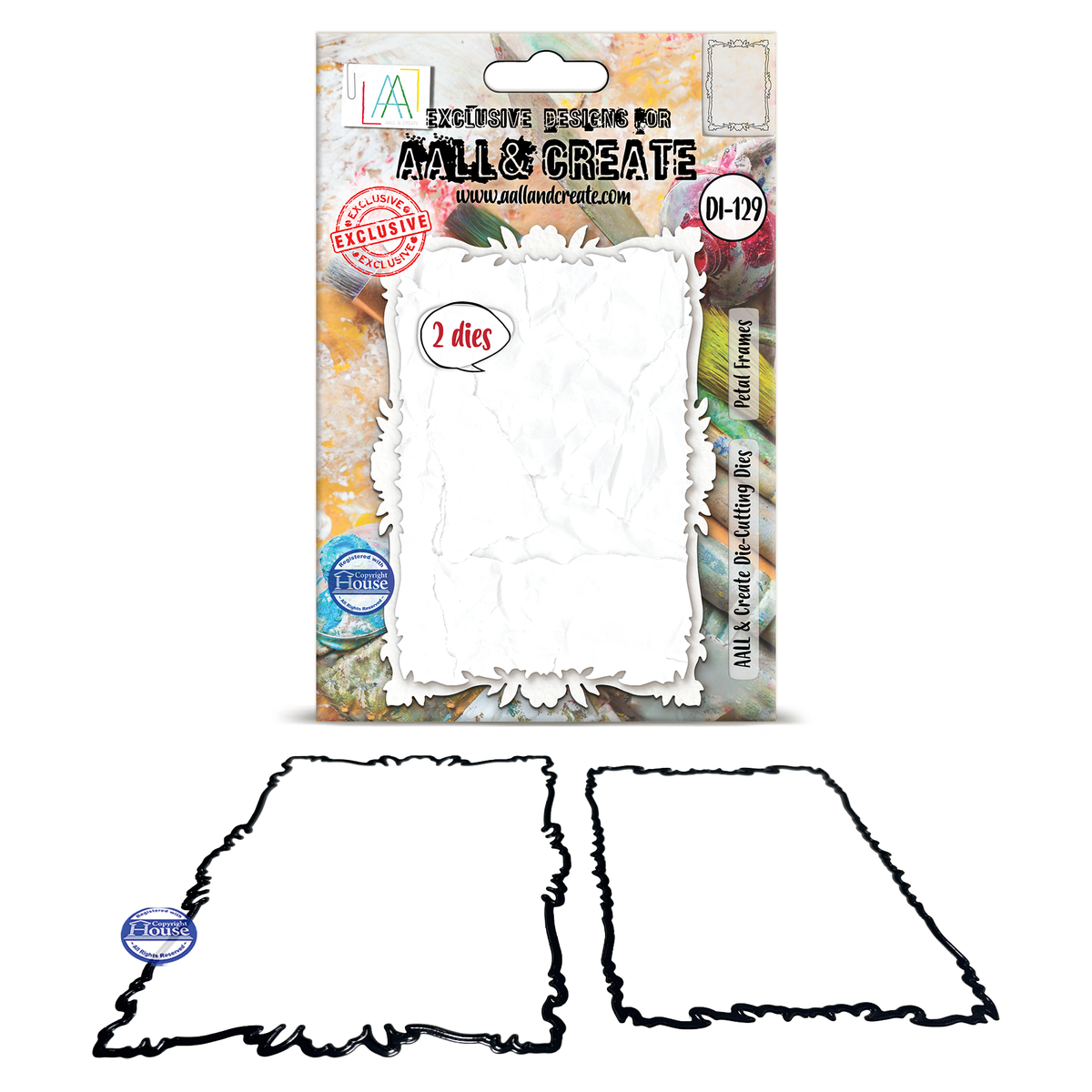 AALL and Create - Die-Cutting Die Set - Petal Frames