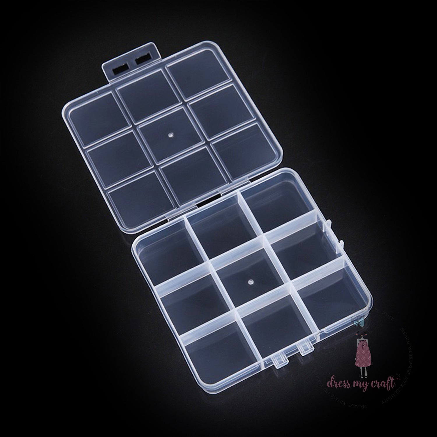 Dress My Craft - 9-Slots Storage Box