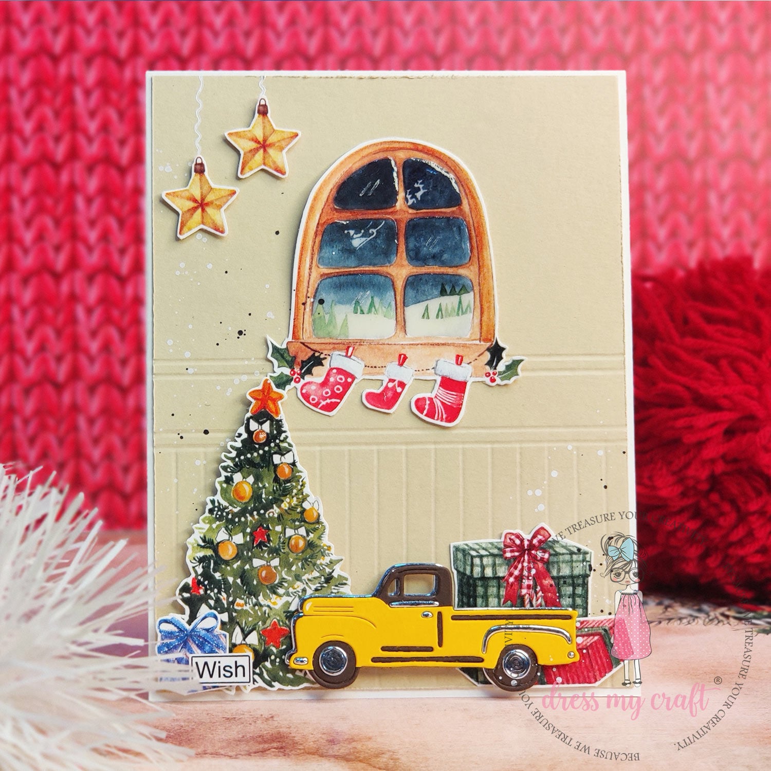 Dress My Craft - Winter Car - Basic Designer Dies