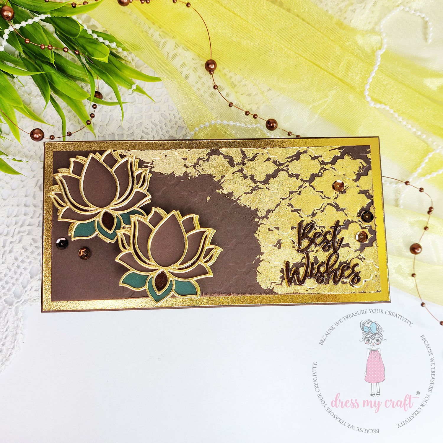 Dress My Craft - Lotus Bloom Layers - Basic Designer Dies