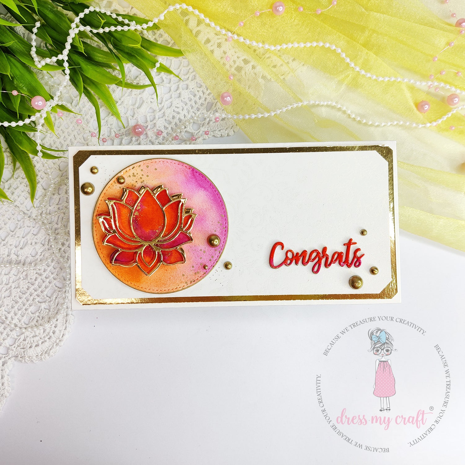 Dress My Craft - Lotus Bloom Layers - Basic Designer Dies