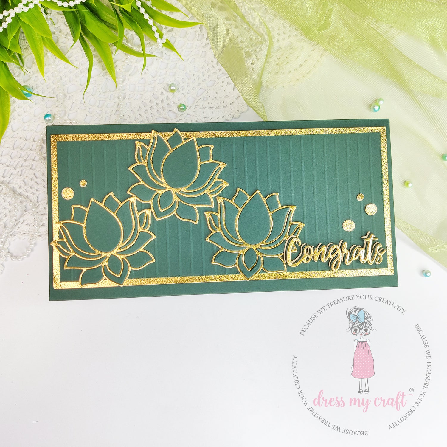 Dress My Craft - Lotus Bloom Layers - Basic Designer Dies