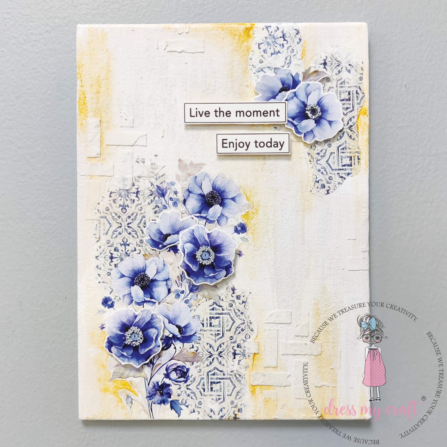 Dress My Craft - Magical Blue - Mini Transfer Me (4" X 6")