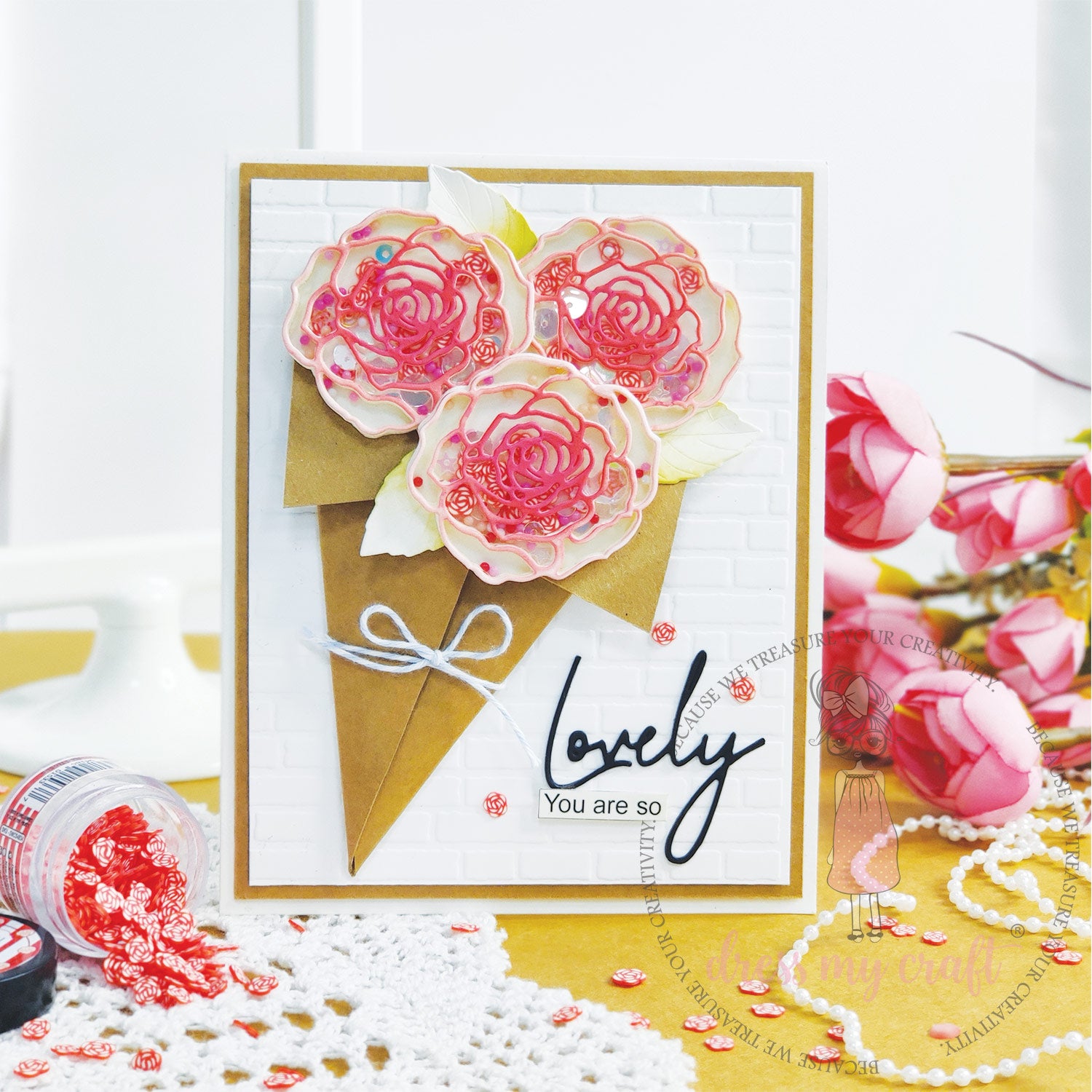 Dress My Craft - Kraft Sheet Cardstock