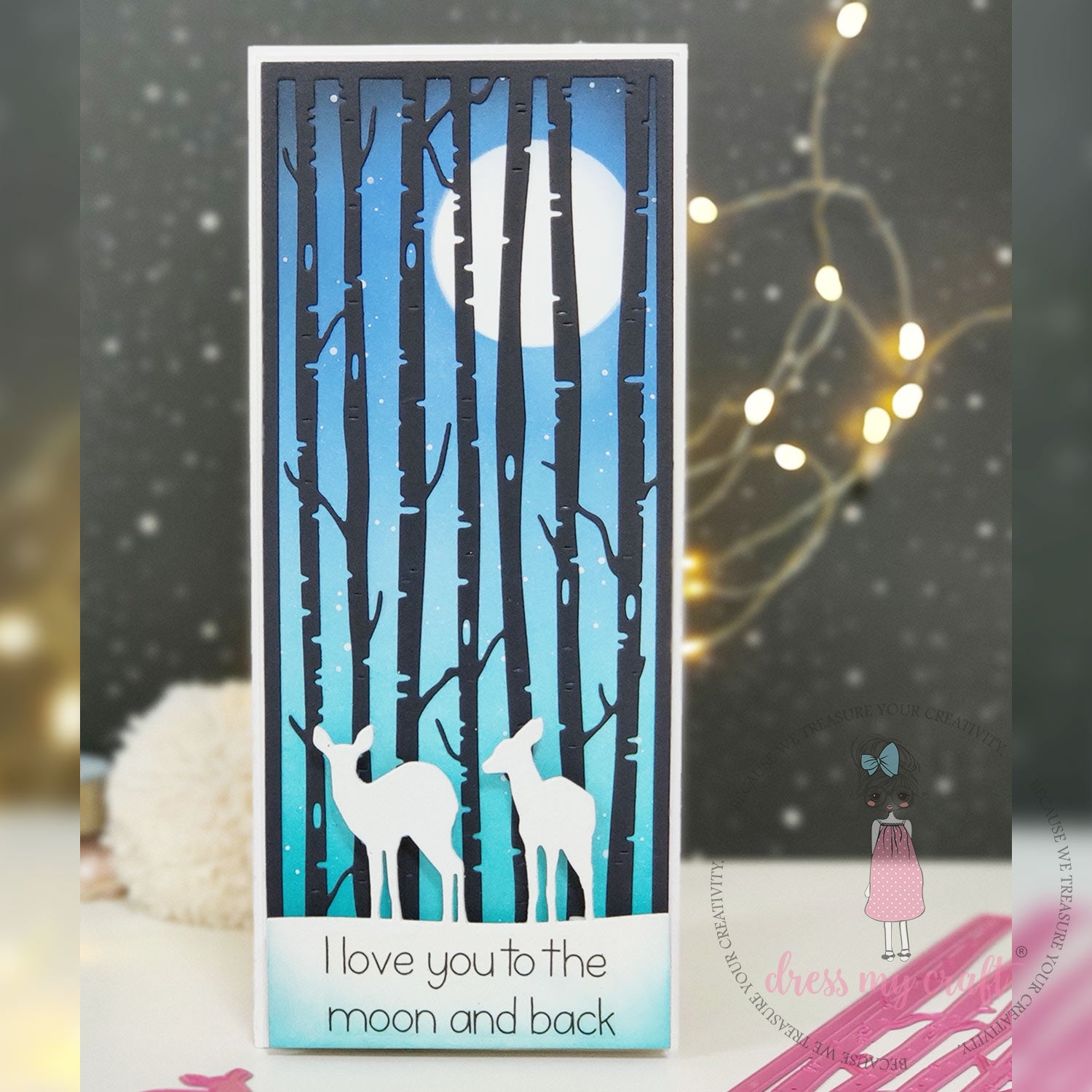 Dress My Craft - Smooth Black Cardstock - A4