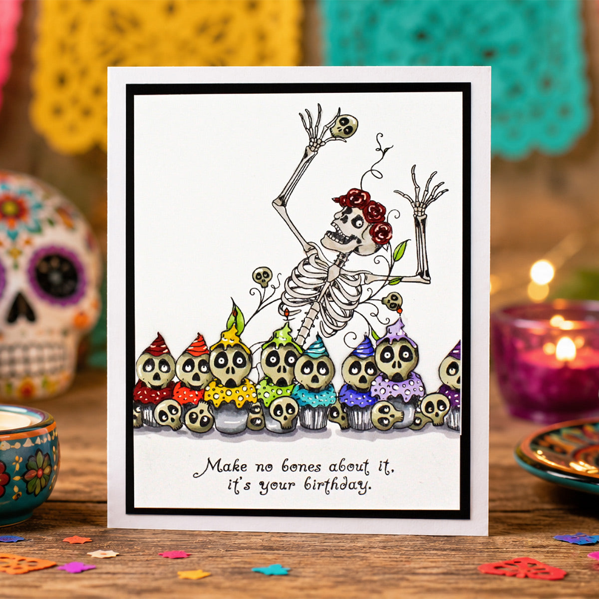 Pink Ink Designs - Game of Bones, DL Stamp Set