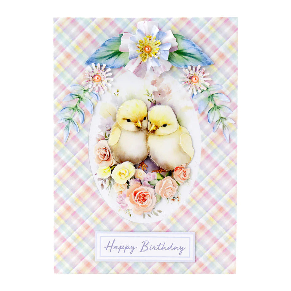 Die Cut Decoupage – Chicks & Bunny (pack of 3)
